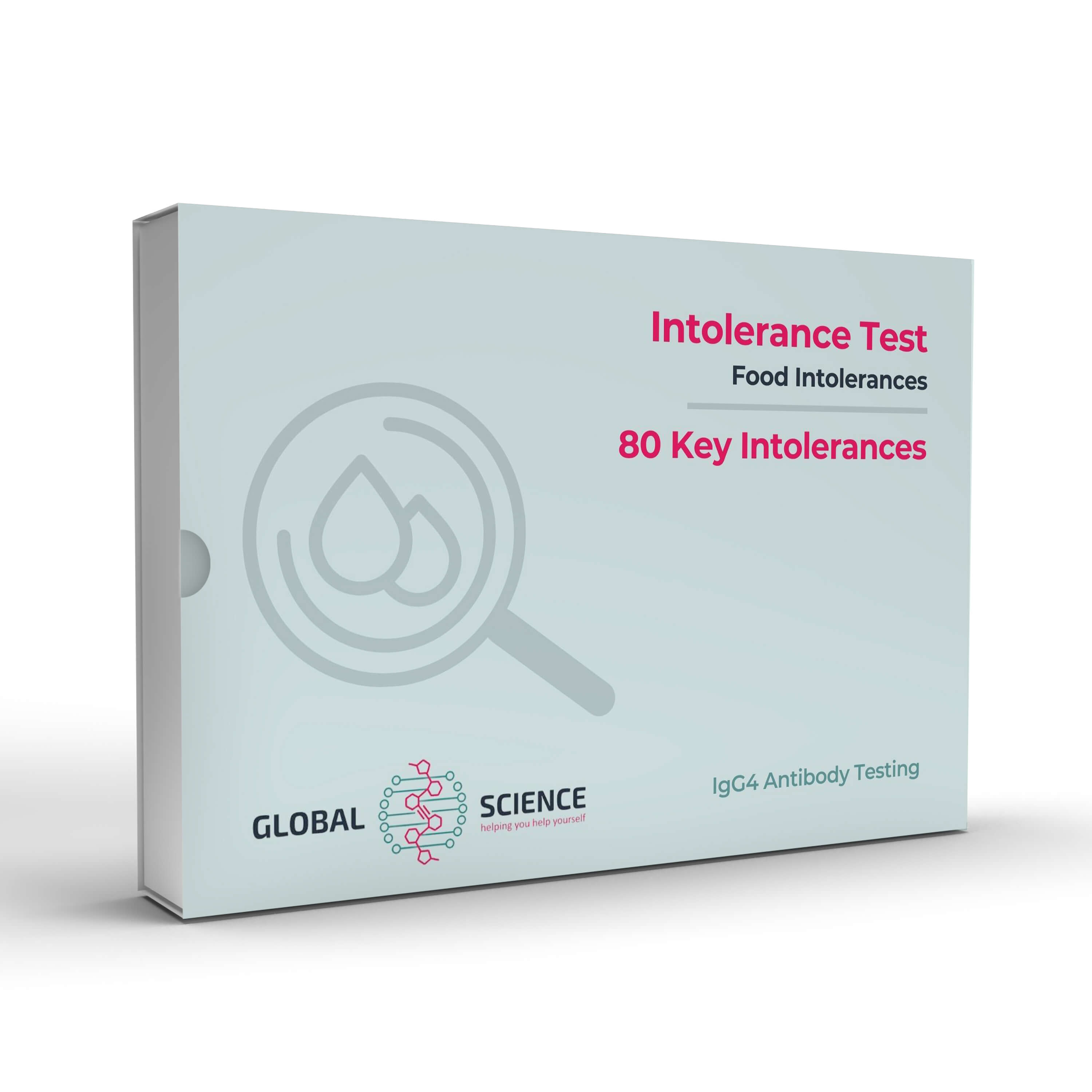 Intolerance 80 Kit Mock up - Allergy, Intolerance and Bioresonance Testing Labs
