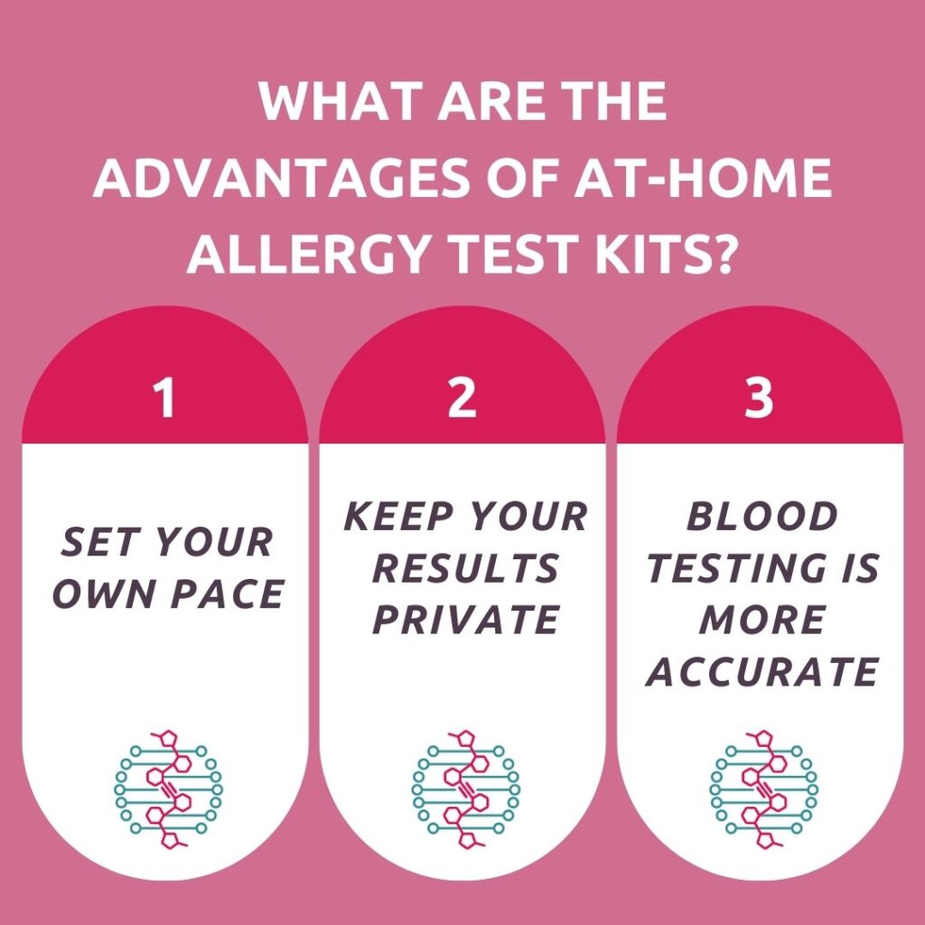 advantages of at-home allergy test kits