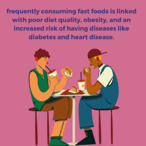 Frequently consuming foods can lead to obesity